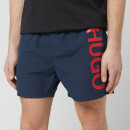 BOSS Hugo Boss Men's Abas Swim Shorts - Navy