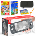 Nintendo Switch Lite (Grey) Super Mario Maker 2 Pack