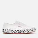 Superga Women's 2750 Cotw Printed Foxing Trainers - White Leopard