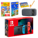 Nintendo Switch (Neon Blue/Neon Red) Super Mario Maker 2 Pack