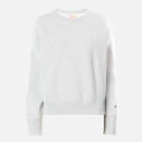 Champion Women's Tonal Script Sweatshirt - Grey Heather