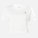 Champion Women's Crewneck Crop Top - White