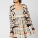 Free People Women's Feeling Nostalgic Cardigan - Neutral Combo