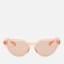 Chloé Women's Cat Eye Frame Acetate Sunglasses - Coral
