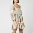 Free People Women's Cozy Striped Mini Dress - Ivory Combo