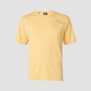 MP Men’s Rest Day Staggered Slogan T-Shirt - Old Gold - XS