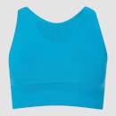 Power Longline Sports Bra - Blå - XS