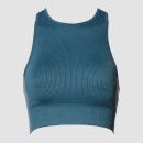 MP Women's Acid Wash Seamless Bra - Deep Lake