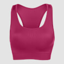 MP Women's Shape Seamless Ultra Sports Bra - Crushed Berry - XS