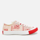 Converse Women's Chuck Taylor All Star Ox Trainers - Egret/University Red/White