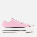 Converse Women's Chuck Taylor All Star Lift Seasonal Ox Trainers - Peony Pink