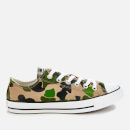 Converse Men's Chuck Taylor All Star Camo Ox Trainers - Black/Candied Ginger/White