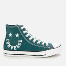 Converse Men's Chuck Taylor All Star Smile Hi-Top Trainers - Faded Spruce/Black/White