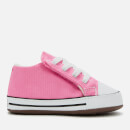 Converse Babies Chuck Taylor All Star Cribster Canvas Color Mid Trainers - Pink/Natural Ivory/White