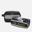 Ted Baker Men's Endset Washbag and Towel Gift Set - Black