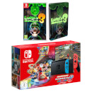 Nintendo Switch (Neon Blue/Neon Red) Luigi's Mansion 3 Pack