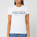KENZO Women's Straight T-Shirt Sequins - White