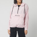 KENZO Women's Hoody Packable Windbreaker - Faded Pink
