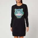 KENZO Women's Classic Tiger Sweatshirt Dress - Black