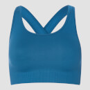 Shape Seamless Sports Bra - Pilot Blue - XS