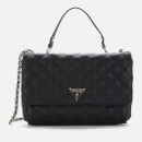 Guess Women's Cessily Convertible Cross Body Bag - Black
