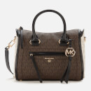 MICHAEL MICHAEL KORS Women's Carine Small Satchel - Brown Multi