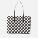Kate Spade New York Women's Molly Bikini Dot Large Tote - Black Multi