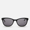 DKNY Women's Tea Cup Acetate Sunglasses - Black