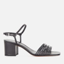 Whistles Women's Multi Strappy Block Heeled Sandals - Black