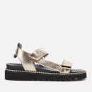 Whistles Women's Sport Velcro Sandals - Pewter