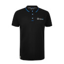 Men's Black Buttoned Polo Shirt