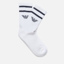 Emporio Armani Men's Short Socks - White