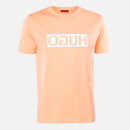 HUGO Men's Dicagolino202 T-Shirt - Light/Pastel Orange