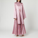 Solace London Women's Elin Midaxi Dress - Nude/Lilac