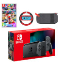 Nintendo Switch (Grey) Mario Kart 8 Deluxe Pack