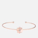 Ted Baker Women's Hazarii: Heart Flower Ultrafine Cuff - Rose Gold/Crystal