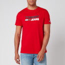 Tommy Jeans Men's Corporate Logo T-Shirt - Deep Crimson