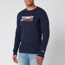 Tommy Jeans Men's Corporate Logo Sweatshirt - Twilight Navy