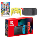 Nintendo Switch (Neon Blue/Neon Red) Super Smash Bros. Ultimate Pack