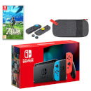 Nintendo Switch (Neon Blue/Neon Red) The Legend of Zelda: Breath of the Wild Pack