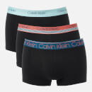 Calvin Klein Men's 3 Pack Trunks - Vermount Slate/Soft Flair
