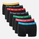 Calvin Klein Men's 7 Pack Trunks - Black