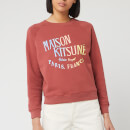 Maison Kitsuné Women's Sweatshirt Palais Royal - Dark Pink