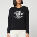 Maison Kitsuné Women's Sweatshirt Palais Royal - Black