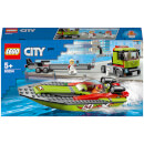 LEGO City: Great Vehicles Race Boat Transporter Set (60254)