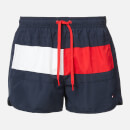 Tommy Hilfiger Men's Runner Swim Shorts - Pitch Blue