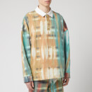 Wooyoungmi Men's Tie Dye Rugby Shirt - Camel
