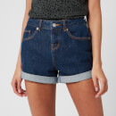 Superdry Women's Steph Boyfriend Short - Denim Indigo Rinse