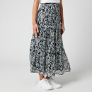 Superdry Women's Margaux Maxi Skirt - Navy Floral