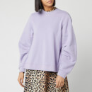 Ganni Women's Isoli Sweatshirt - Violet Tulip